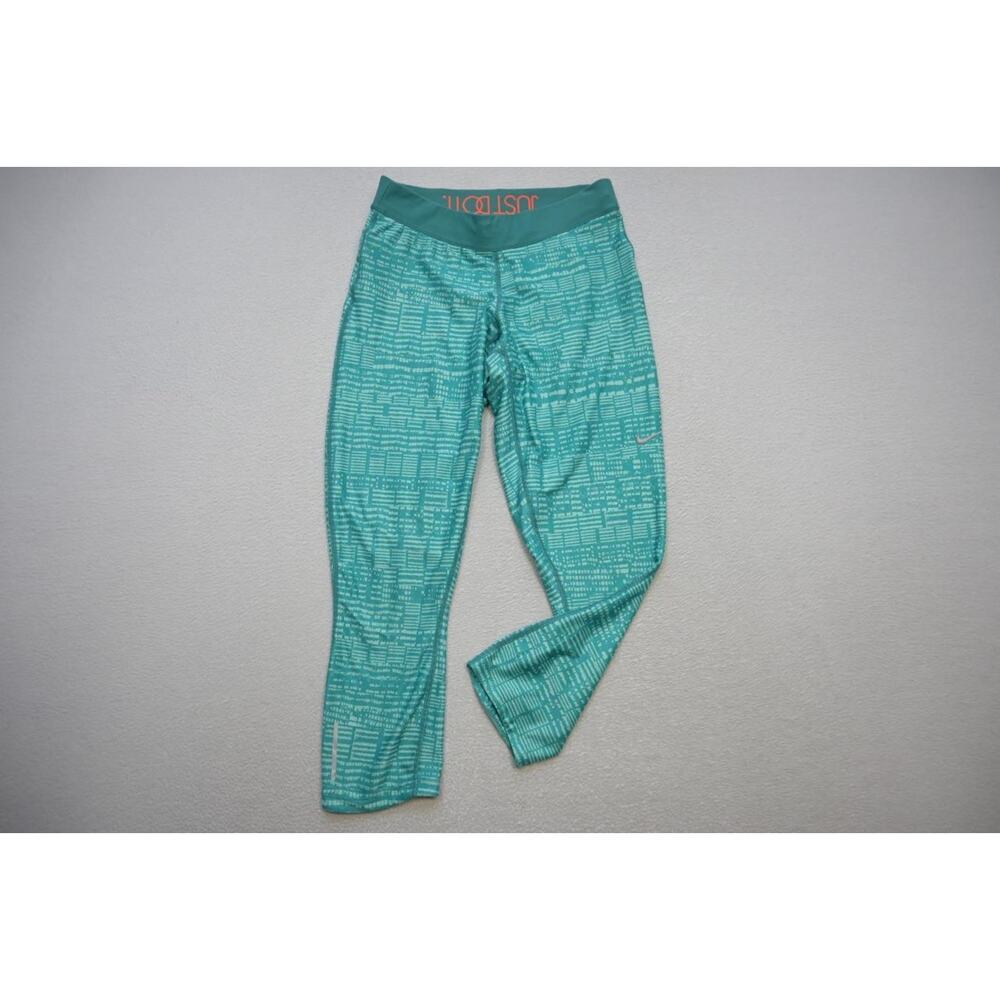 Nike Leggings Athletic Compression Dri Fit JUST DO IT‎ Pants Womens Sz Small